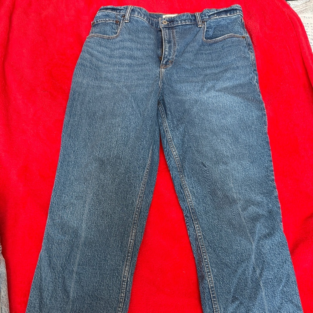 90s Straight Ultra High Rise Jeans